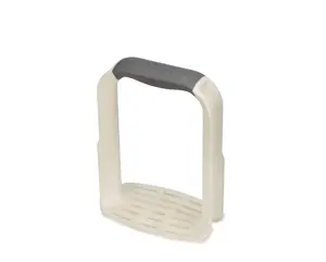 Joseph Joseph Easy-Mash Traditional Potato Masher, Grey and White