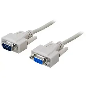 Deltaco DEL-38 Serial Cable White 3 m Male