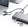 ALOGIC DX3 Trīskāršā 4K Displeja Universālā Doku Stacija Photo 2