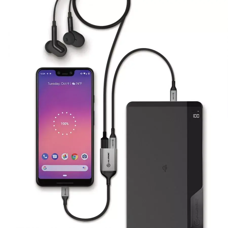 ALOGIC UL2CAPW-SGR USB Хаб Type-C Photo 2