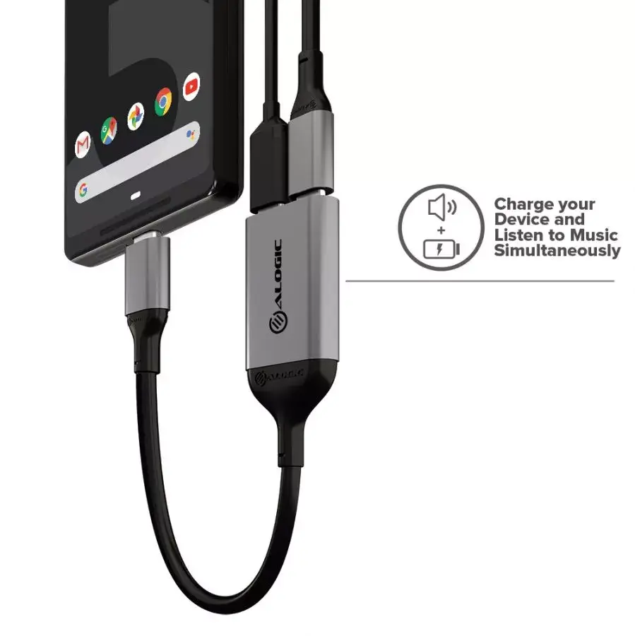 ALOGIC UL2CAPW-SGR USB Хаб Type-C Photo 5