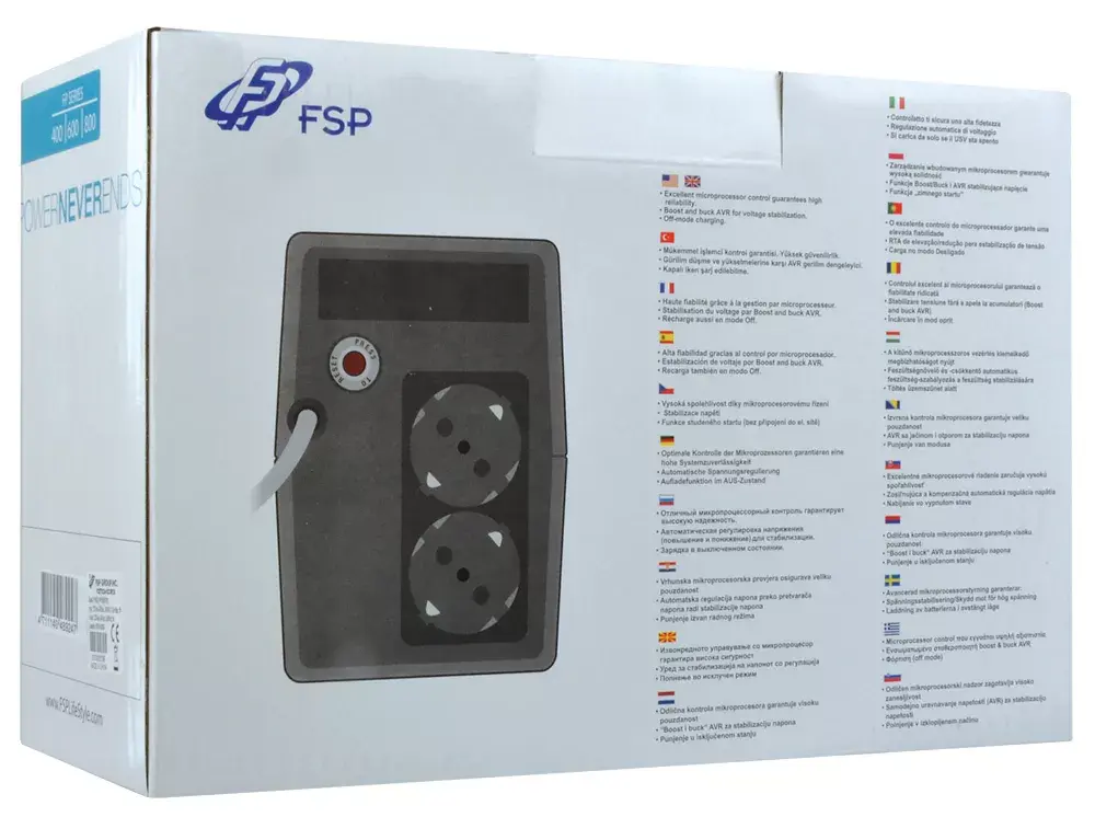 Fortron FP 800 ИБП 0,8 kVA 480 W Photo 5