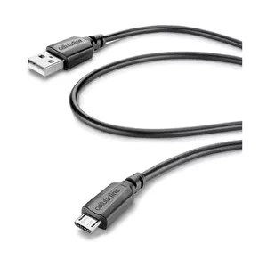 Power cable Cellularline 120 cm Micro-USB USB A to Micro-B USB 2.0 480 Mbps black