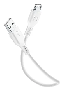Cellularline USB Cable Color - Micro USB Кабель USB A - Micro-USB B 1 м Белый