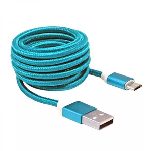 USB kabelis SBOX USB-10315BL 1.5m USB A Micro-USB B USB 2.0