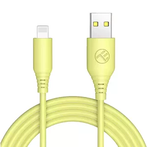 USB to Lightning Cable Tellur T-MLX46884 3A 1m Yellow
