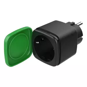 Smart Plug Deltaco SH-OP01 3120 W Black Green Indoor Wi-Fi