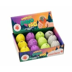 Rotaļlietu pīkstulis N KEYCRAFT Squeezy Dino Eggs 4030201-0603