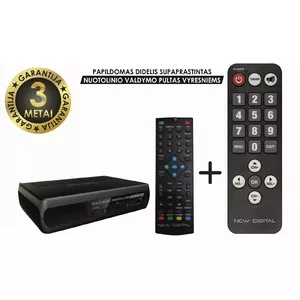 Ресивер NEW DIGITAL STB T2 01 HD SENIOR