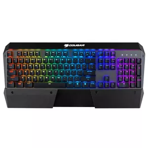 COUGAR Gaming AttackX3 RGB tastatūra Speļu USB Melns