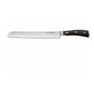 Bread Knife Wüsthof Ikon 23 cm — serrated blade for slicing bread