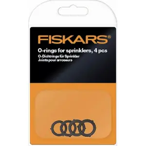 O-образные уплотнения для форсунок, Fiskars (4 шт.) — запасные кольца для садовых распылителей