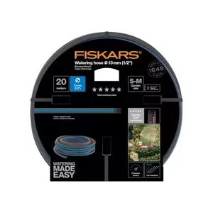 Dārza šļūtene Fiskars 1027107 20 m Virs Zemes Zila Pelēka