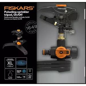 Laistymo žarnos Fiskars On/Off Pulsating Sprinkler - Tripod base