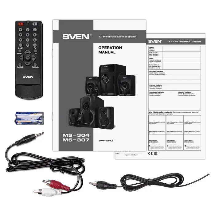 SVEN MS-304 акустика 2.1 40 Вт Photo 7