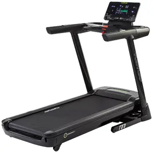 Tunturi T80 treadmill — running area 550×1530 mm, max speed 22 km/h, motor 5.5 hp, max user weight 150 kg