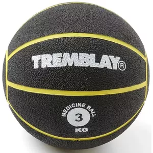 Svorinis kamuolys Medicine Ball 3kg D23cm Yellow mėtymui