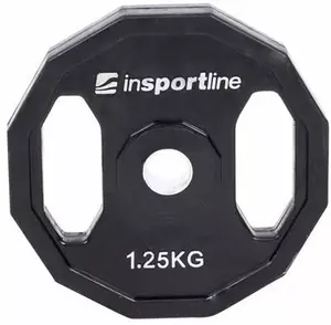 Диск обрезиненный inSPORTline Ruberton 1,25 кг, 30 мм