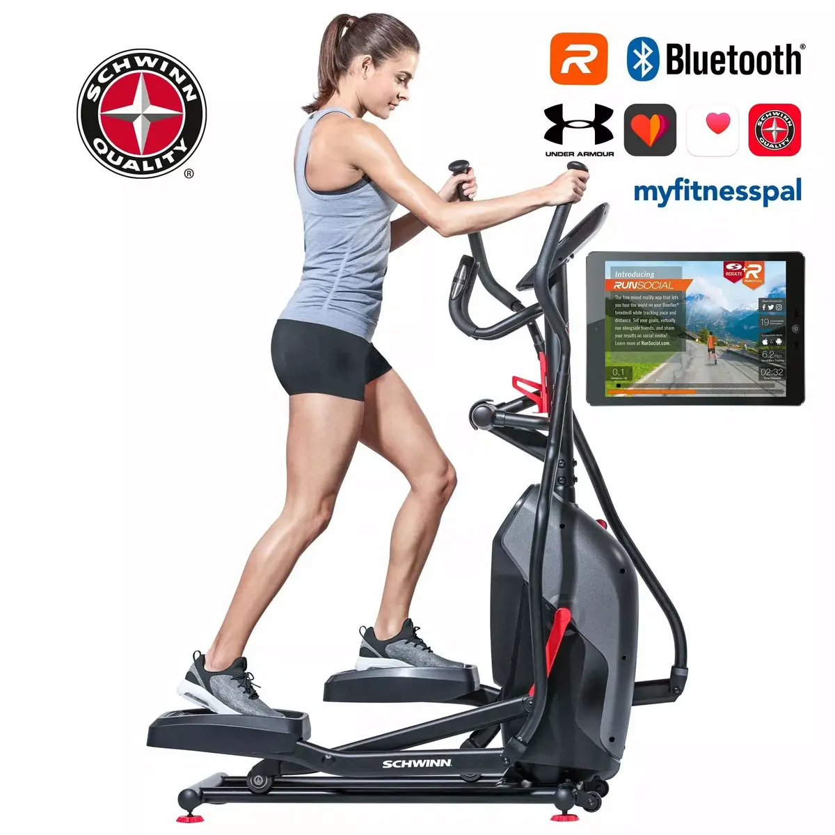 Elipsinis treniruoklis Schwinn 510, 100754, 0708447912503