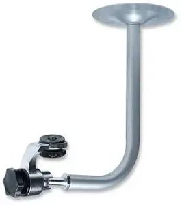 Mount INTELLINET 172721 — silver zinc-steel camera mount, 360° rotation, 0–90° tilt, supports up to 5 kg