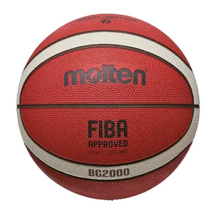 Basketbola bumba Molten B7G2000 Iekštelpām Ārā Sarkana Balta Gumija