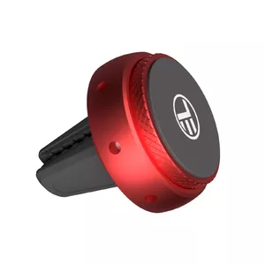 Tellur FreshDot Автомобильный держатель телефона магнитный, ароматизатор Bubble Gum, крепление на вентиляционное отверстие красный