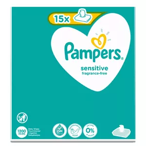 Wet baby wipe Pampers Sensitive 8001841063188