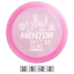 Discgolf Distance Driver PREMIUM MENTOR 11/5/-2/2 Pink