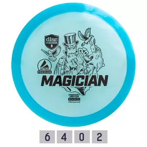 Discgolf Fairway Driver PREMIUM MAGICIAN 6/4/0/2 Blue