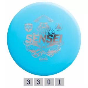 Discgolf Putter SENSEI 3/3/0/1 Light Blue