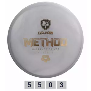 Discgolf Midrange Driver HARD EXO METHOD 5/5/0/3 Grey