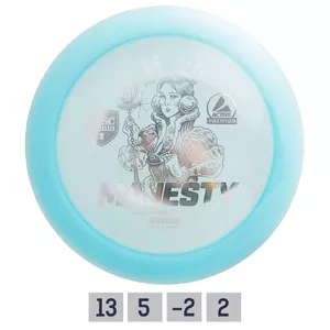 Discgolf Distance Driver PREMIUM MAJESTY 13/5/-2/2 Blue