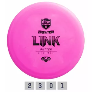 Disku golfa nūja SOFT EXO LINK 2/3/0/1 Rozā krāsā