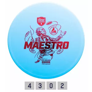 Discgolf Midrange Driver MAESTRO 4/3/0/2 Light Blue