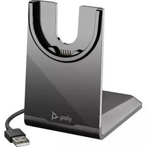 Handset POLY 220265-01 mobile device dock station Black Voyager focus 2 Voyager 4300