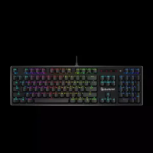 Клавиатура A4Tech B820R — полноразмерная механическая игровая клавиатура, USB, RGB подсветка, чёрная