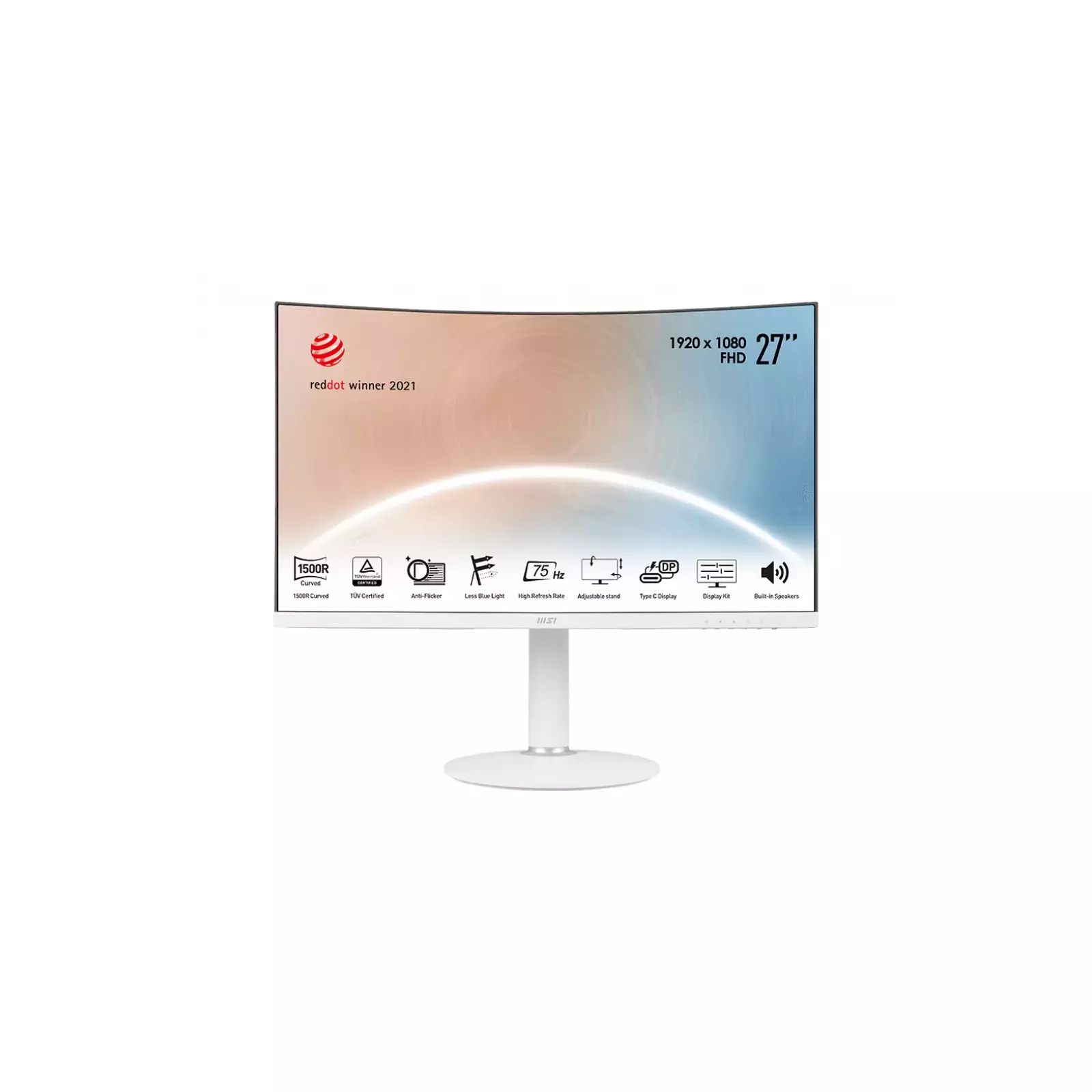 MSI Modern MD271CPW computer monitor MODERN MD271CPW | AiO.lv