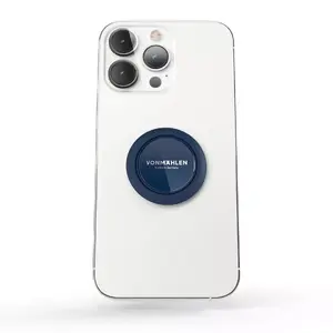 Passive phone holder vonmählen Backflip Pure — Blue — hand-held passive stand for mobile phones/smartphones
