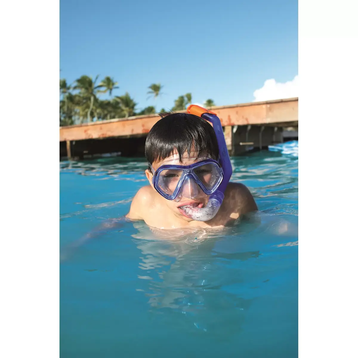 Полнолицевая маска Bestway Hydro Swim Lil' Glider Set Photo 6