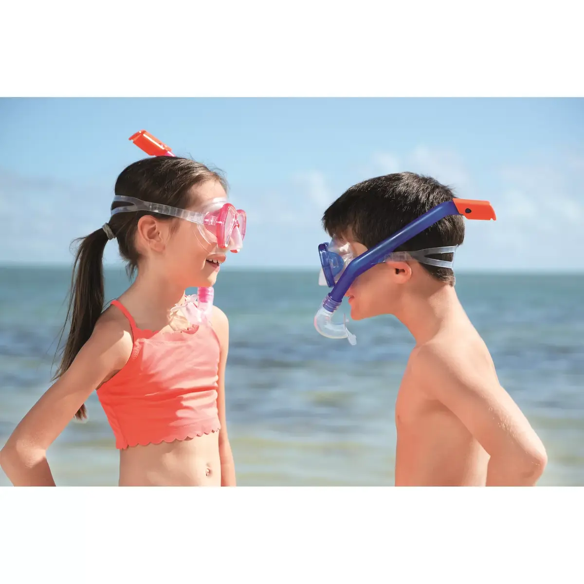 Полнолицевая маска Bestway Hydro Swim Lil' Glider Set Photo 7