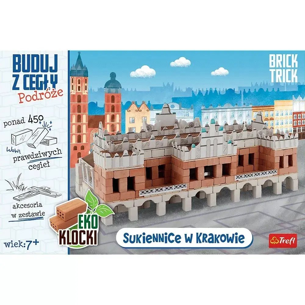 TREFL Blocks Brick Trick Sukiennice 61549 komplekts Photo 6