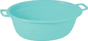 Plastic Bowl with Handles keeeper 61×55×25 cm — large utility mixing and storage bowl