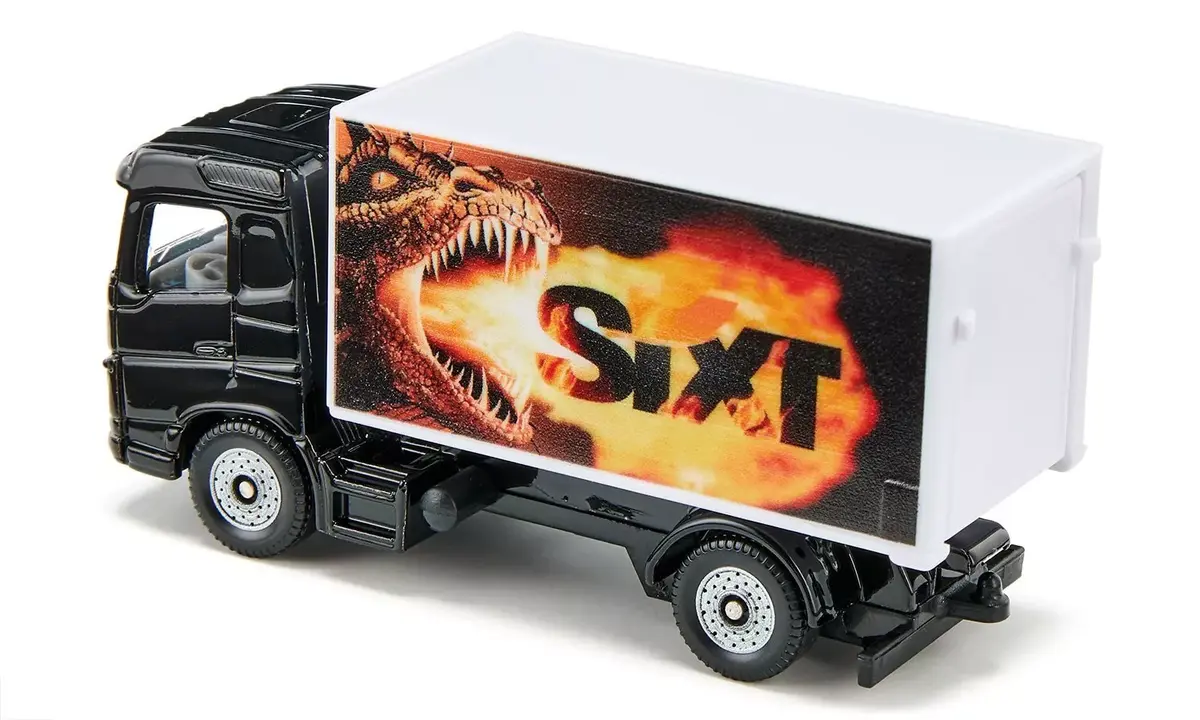 Rotaļu kravas Siku Sixt ar furgonu Photo 3