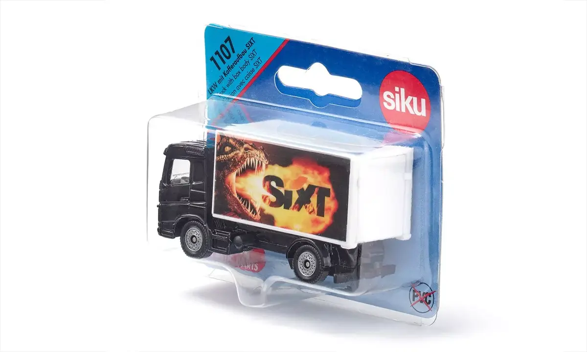 Rotaļu kravas Siku Sixt ar furgonu Photo 6