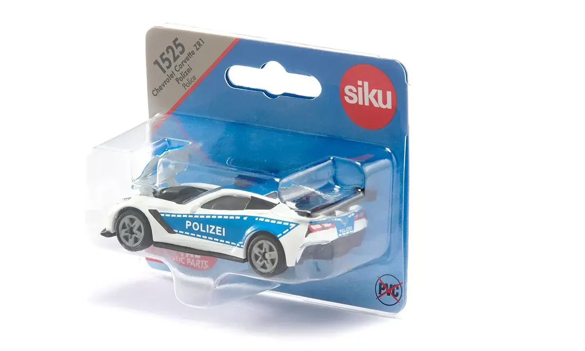 Игрушка Siku Chevrolet Corvette ZR1 Police Photo 6