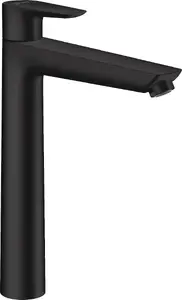 hansgrohe Talis E 240 Single-Lever Basin Mixer with Pop-Up Waste Matt Black