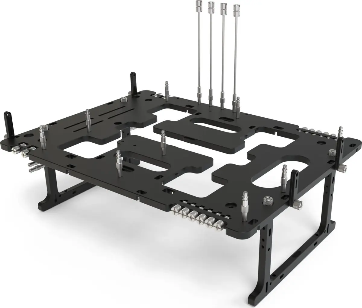 Benchtable Streacom BC1 V2 melns ATX atbalsts Photo 2