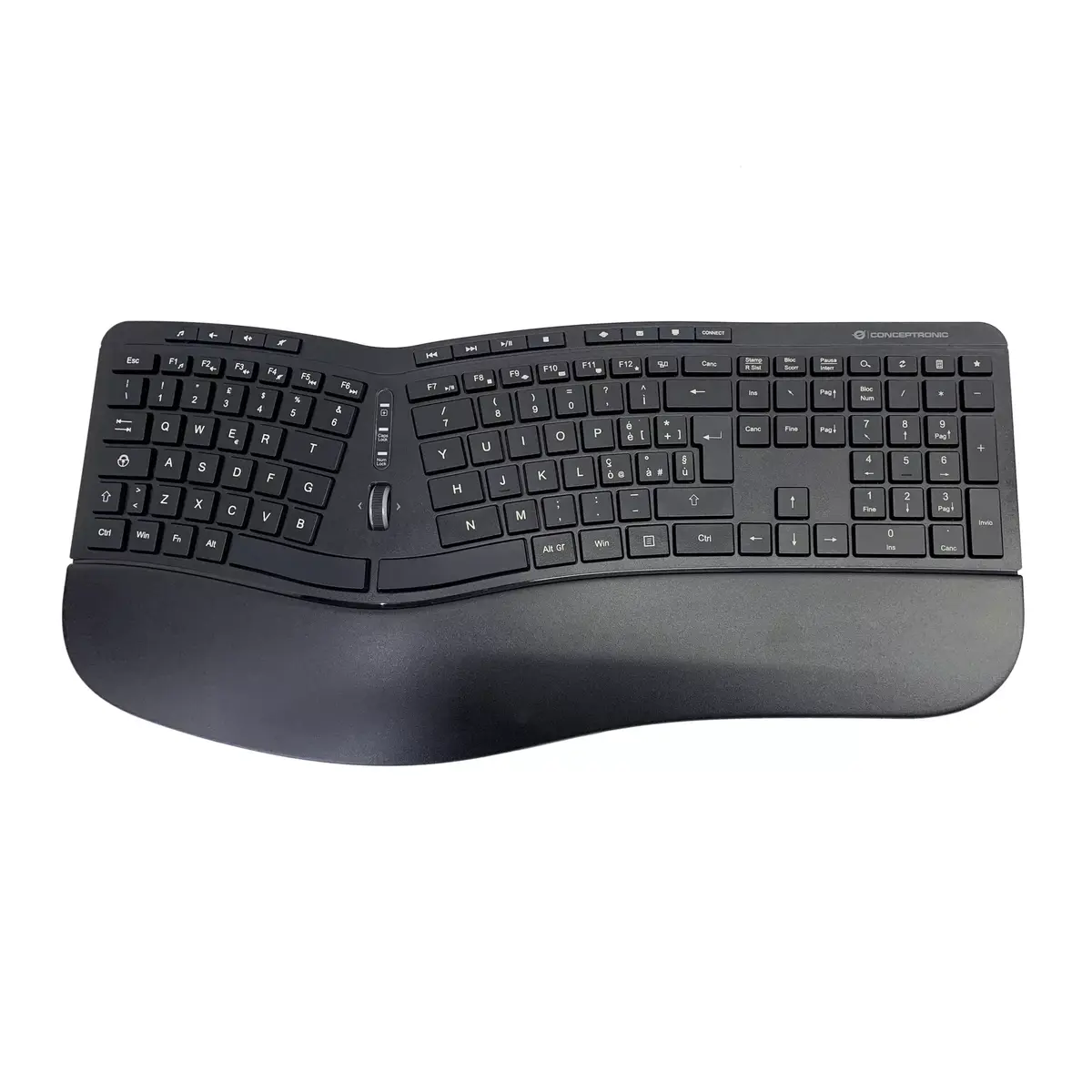 Bezvadu ergonomiskais tastatūras un peles komplekts Conceptronic ORAZIO ERGO Photo 2
