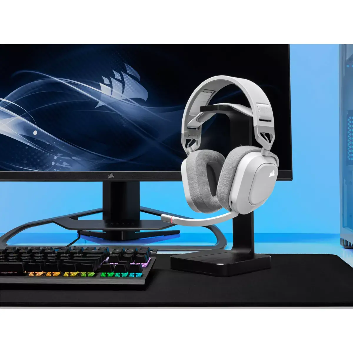 Austiņas Corsair HS80 RGB Photo 7
