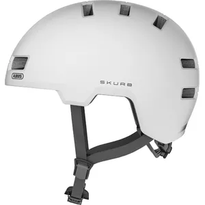 Half helmet ABUS Skurb White In-mold construction 40375